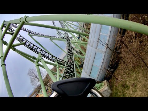 Helix Liseberg Front Row POV HD GoPro