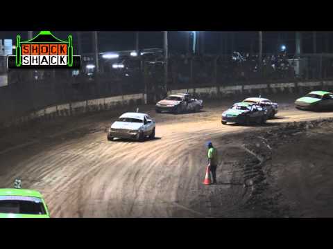 Modified Sedans - A-Main - Aussie Open - Maryborough Speedway - 28.12.14
