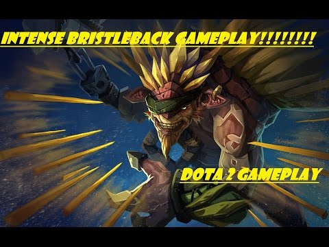INTENSE BRISTLEBACK GAMEPLAY !! (How 1k plays) | DOTA 2
