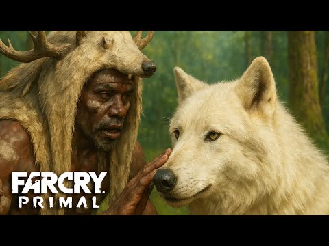 FAR CRY PRIMAL - Aprendendo a DOMAR ANIMAIS - Domando o LOBO BRANCO  - 03