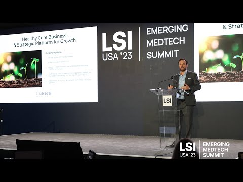 Adam Szaronos Presents Trukera Medical at LSI USA ‘23