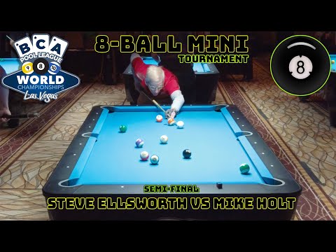 BCA 8-Ball Pool Mini Handicap, Semi-Final, Steve Ellsworth v Mike Holt