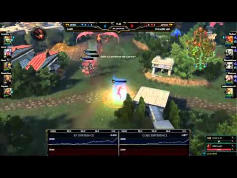 Smite NA SPL Qualifier 2015 - Eager vs Five Angry Men
