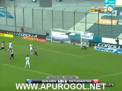 Quilmes vs Estudiantes de la Plata (1-3) Torneo Final 2014 Fecha 13