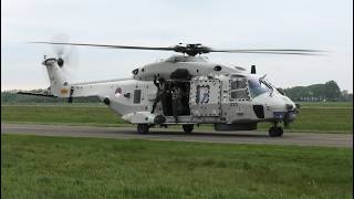 Landing and Take-off N-233 NH90 at Teuge Airport: flying for freedom, 5 may Liberation Day