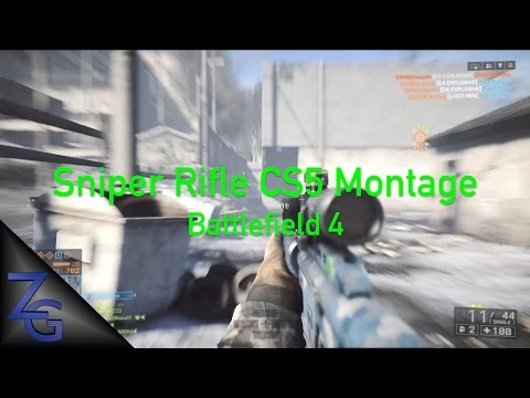 Sniper Rifle CS5 Montage - Battlefield 4