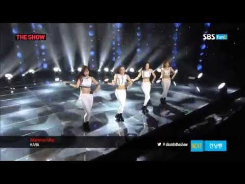 【HD繁體中字】 140916  KARA  - Mamma Mia  @ The Show