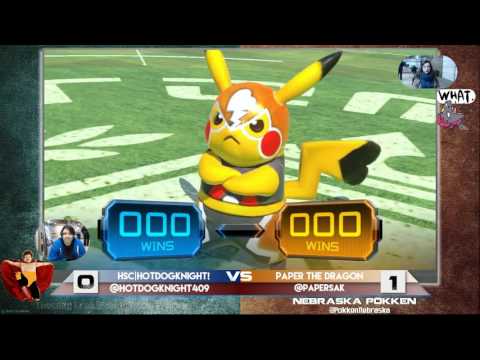 HSC|Hotdogknight! vs Paper the Dragon - Pokken at Sparta - 12/13/16