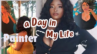 A Day in my Life |Artist Vlog| Dropping off my Painting at a Art Gallery Day Date Vlog