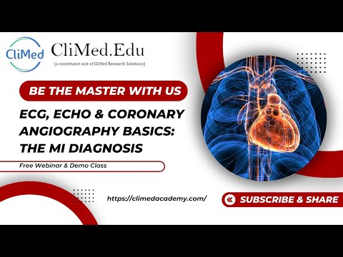 ECG, ECHO & Coronary Angiography Basics: MI Diagnosis | Free Webinar & Demo Classes | Dr. Ajit Singh
