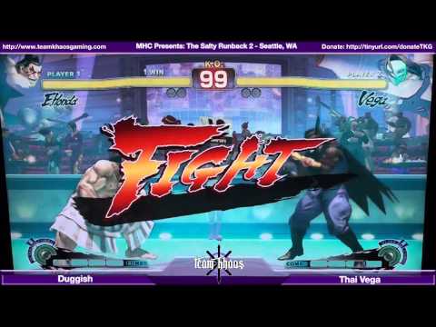 The Salty Runback 2 SSF4 Singles - Duggish (HON) vs Thai Vega (CLW)
