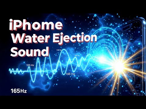 iPhone Water Ejection Sound | Remove Water from iPhone Speaker (148-165 Hz)