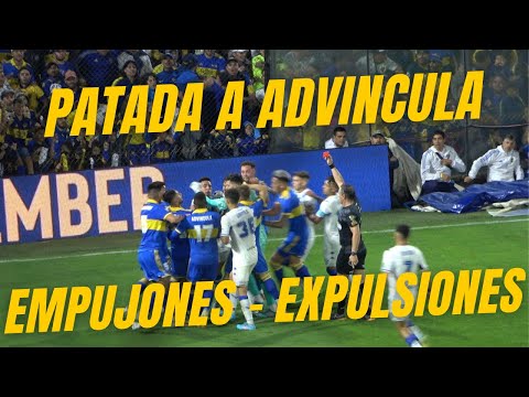Patada a Advíncula - Empujones - Expulsiones | COMPLETO 4K