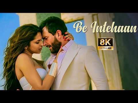 Be Intehaan - 8K | Race 2 | Atif Aslam & Sunidhi Chauhan | Evergreen Romantic Songs | Saif, Deepika