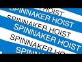 Spinnaker Hoist - Flying Scot