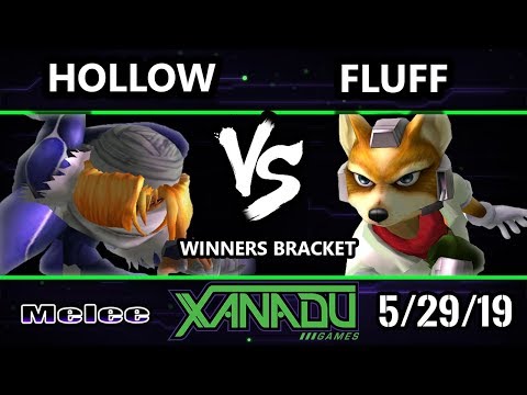 S@X 304 SSBM - Hollow (Sheik) Vs. Fluff (Fox) - Smash Melee Winners Round 2