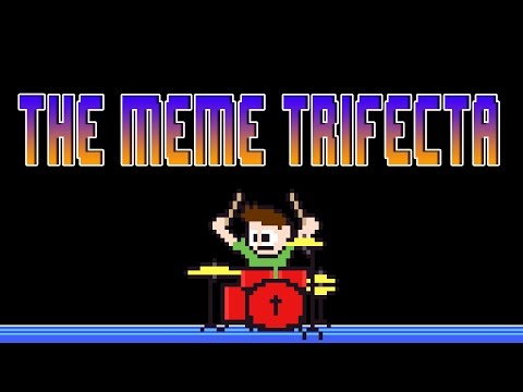 The Meme Trifecta (Drum Cover) -- The8BitDrummer