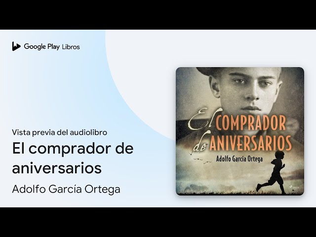 Vídeo relacionado con El comprador de aniversarios: 1 (Biblioteca Breve)