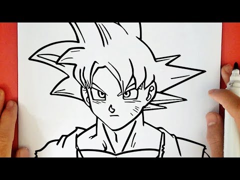 COMMENT DESSINER GOKU SSJ GOD
