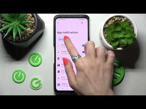 How to Turn On / Off App Notifications on Asus ROG Phone 6 - Manage App Notifications