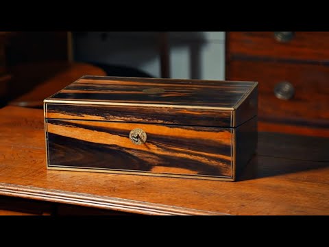 Mid 19th Century Exquisite Writing Box - Salvage Hunter 1605