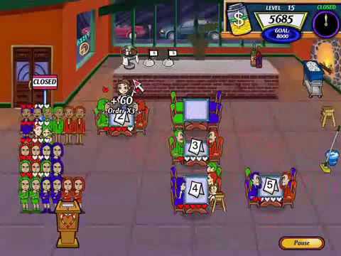 Let's Play Diner Dash 2: Restaurant Rescue 08 - Challenge