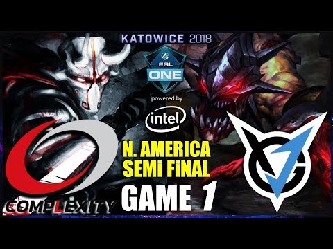 COMPLEXITY vs VGJ, STORM - ESL ONE KATOWICE - NA, SEMI FINAL - BO3 -GAME 1