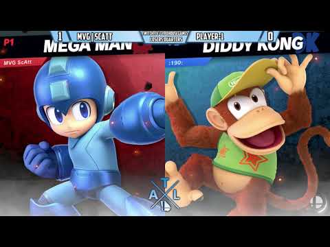 Battle & Brew December 2018 - ScAtt(Megaman) vs Player-1(Diddy) - Smash Ultimate Losers Quarters