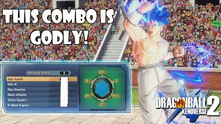 THIS BUILD & COMBO ARE OP! Dragon Ball Xenoverse 2 Best Strike Build In The Game!?