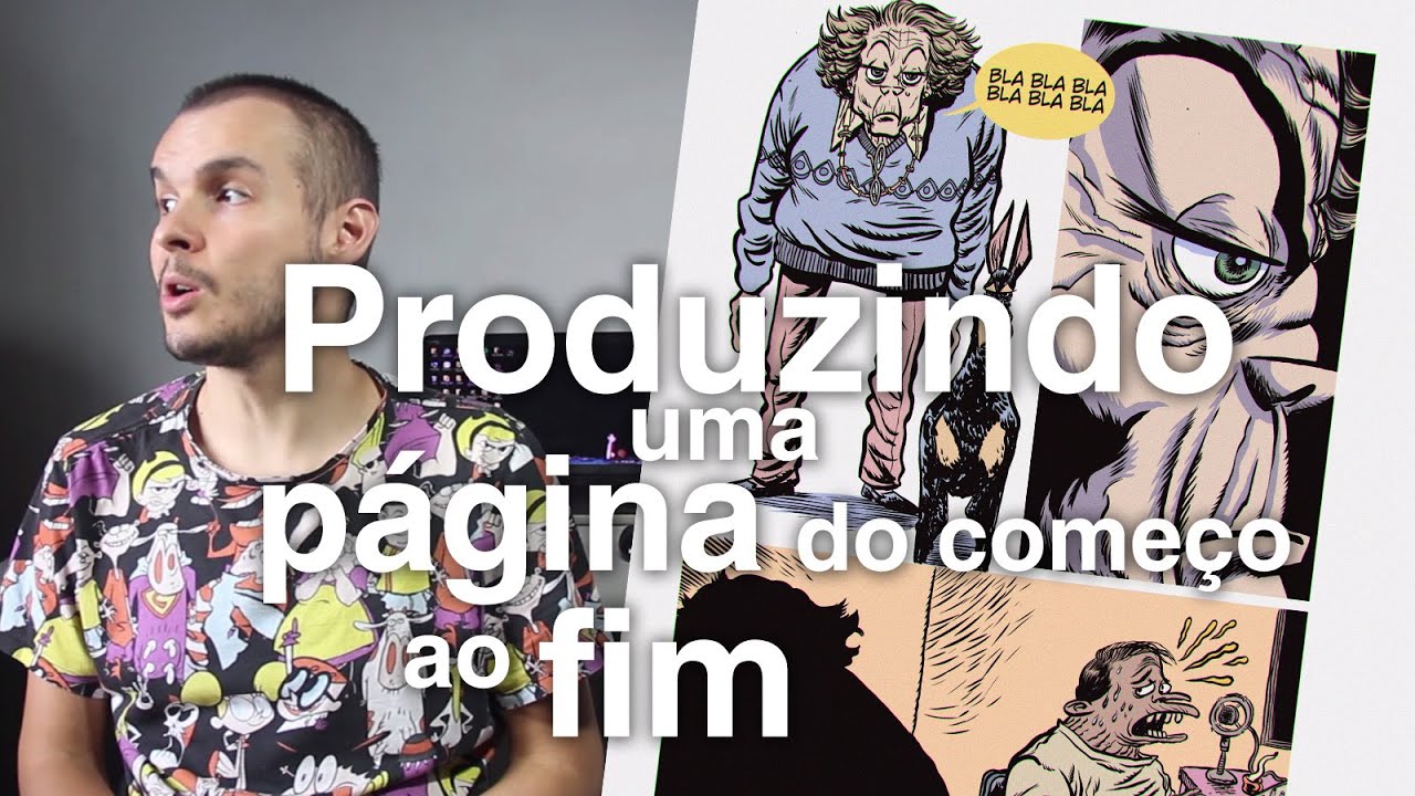 Produzindo uma página de HQ do começo ao fim