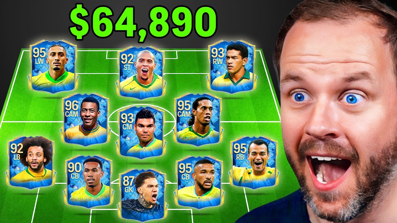 Most Expensive Brazil XI