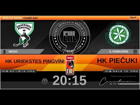 2020 02 05 Uriekstes Pingvīni - Piečuki