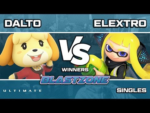 PSG Blastzone: Dalto (Isabelle/Duck Hunt) vs Elextro (Inkling) - Winners Round 2