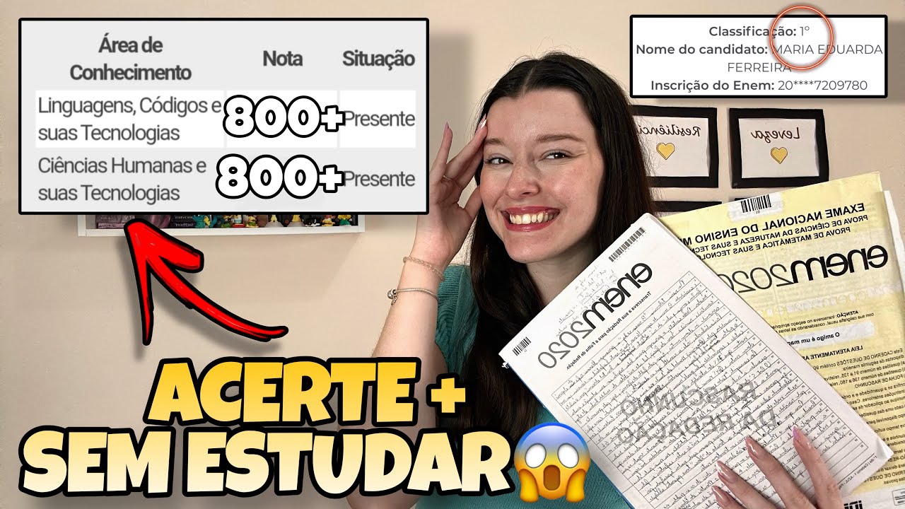 A MELHOR ESTRATÉGIA DE PROVA PARA O 1•DIA DO ENEM 2024 | Acerte Mais Questões Sem Estudar!