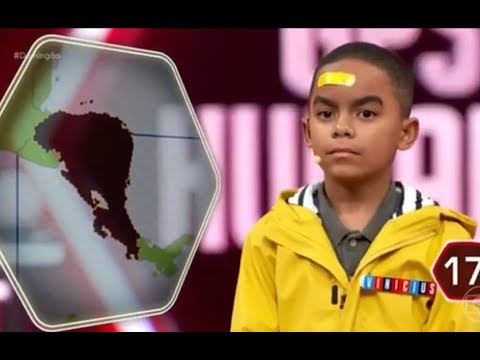 Episódio 02  Pequenos Gênios Time QIncríveis x Time Cachos Brilhantes   Domingão com Huck 20 07 2025