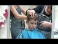 Поход в детский центр на стрижку машинки ХотВилс Cutting hair at the hairdresser VLOG ...