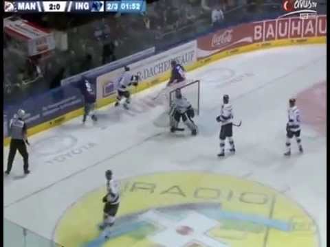 DEL 12-13 #28 Mannheim - Ingolstadt 5-0 - alle Tore