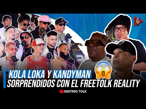 Batallas De Gallos (Freestyle Rap) Kandymam y Kola Loka quedan locos con los participantes, FREETOLK