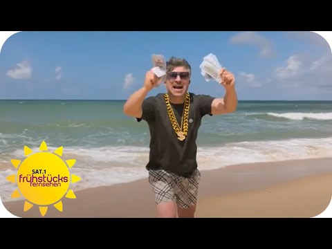 So lebt es sich im Millionärs-Penthouse! Zu Besuch bei Lotto Chico | SAT.1 Frühstücksfernsehen