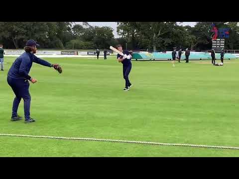 GS Holding T20I Series | Tobias Visee trains ahead of the Ireland encounter