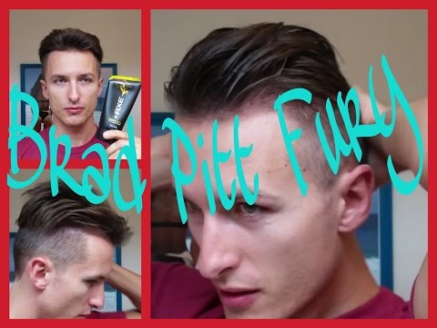 Fury Brad Pitt Hairstyle