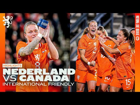 Sherida Spitse's farewell match 🥹🧡  | Highlights Nederland - Canada