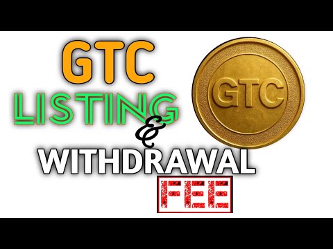 Commissione di prelievo GTC, TGE e quotazione || Nuovo aggiornamento dell'airdrop di GTech Network
