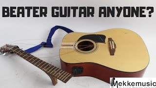 Video thumbnail for Suggestion before you buy a BEATER guitar - YAMAHA APX3 by mekkemusic