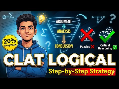 CLAT Logical Reasoning Strategy 2026 - Step-by-Step Plan to Score High ...