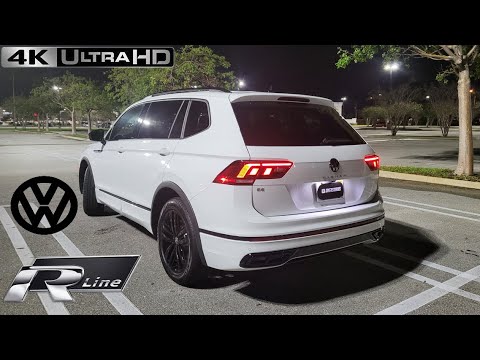 2022 Volkswagen Tiguan SE R-Line Black - POV Night Drive 4K (Binaural Audio) Sound System