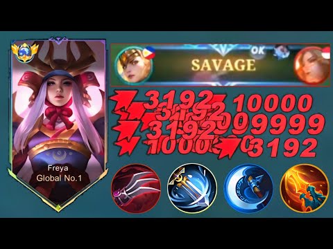 FREYA CRITICAL BUILD IS META AGAIN??? ( MUST WATCH ) FREYA BEST BUILD 2025 - MLBB