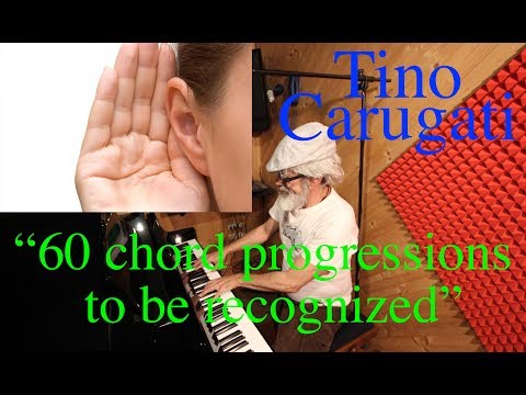 Ear Training "60 chord progressions to be recognized", Tino Carugati - Lezione di Pianoforte n.405: