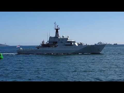 HMS SEVERN - BACK IN HARNESS