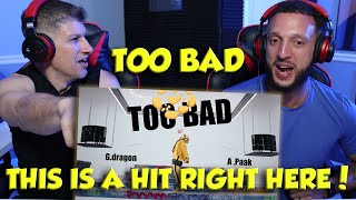 Download lagu REACTION!! G-DRAGON - TOO BAD (feat. Anderson .Paak) mp3
